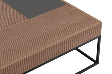 Gladfield Sofabord 90 cm - Valnøtt - Møbler - Bord - Sofabord & salongbord