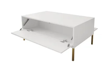 Glenndale Sofabord 60 cm - Hvid - Møbler - Bord - Sofabord & salongbord