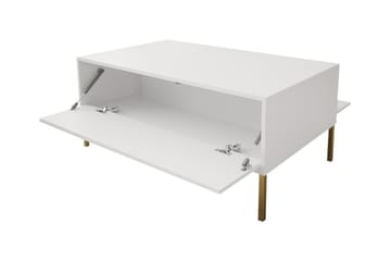 Glenndale Sofabord 60 cm - Hvid - Møbler - Bord - Sofabord & salongbord