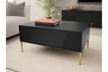 Glenndale Sofabord 60 cm - Svart - Møbler - Bord - Sofabord & salongbord