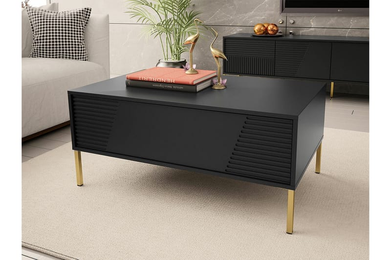Glenndale Sofabord 60 cm - Svart - Møbler - Bord - Sofabord & salongbord