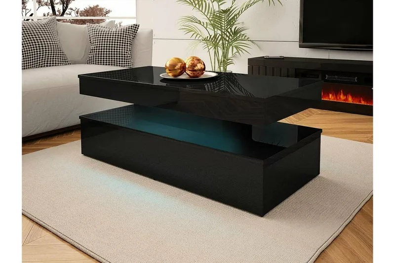 Glenndale Soffbord 55 cm Concept 55 Black - Møbler - Bord - Sofabord & salongbord