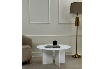 Sofabord Glenure Hvit - Hvit - Møbler - Bord - Sofabord & salongbord