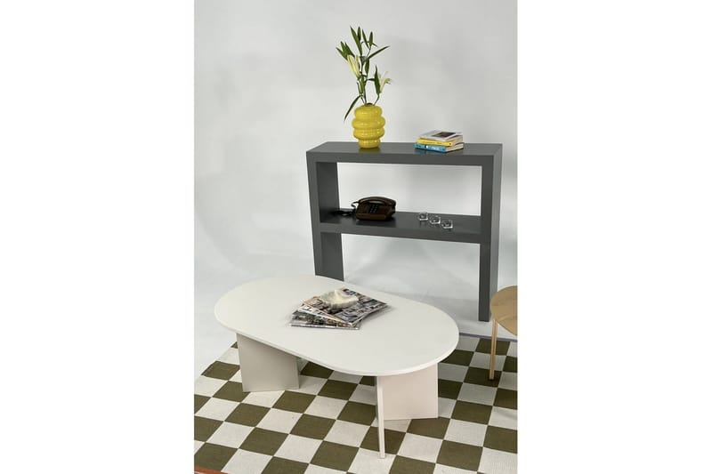 Sofabord Glenure Krem - Krem - Møbler - Bord - Sofabord & salongbord