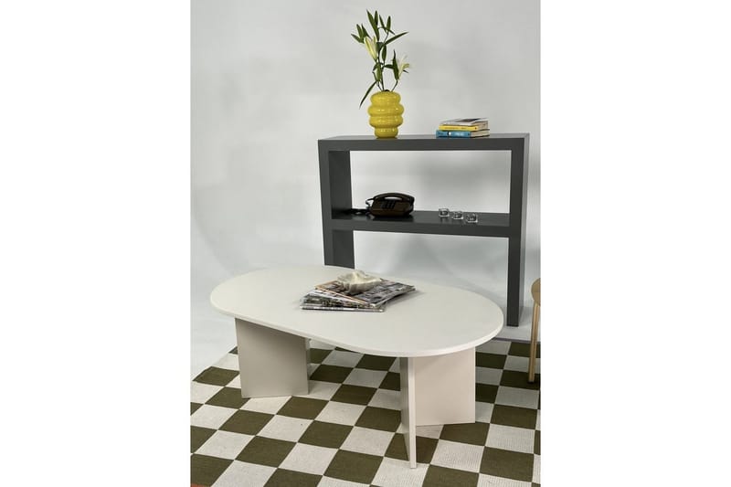 Sofabord Glenure Krem - Krem - Møbler - Bord - Sofabord & salongbord