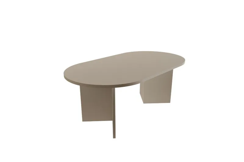 Sofabord Glenure Krem, Krem