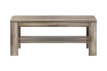 Gomon Sofabord 110 cm med Oppbevaringshylle - Brun - Møbler - Bord - Sofabord & salongbord - Sofabord med oppbevaring