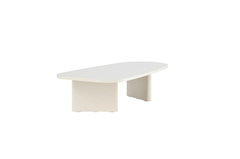 Sofabord Grønvik - Beige, 135 x 65 - Møbler - Bord - Sofabord & salongbord