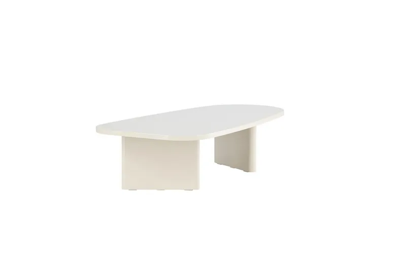 Sofabord Grønvik - Beige, 135 x 65 - Møbler - Bord - Sofabord & salongbord
