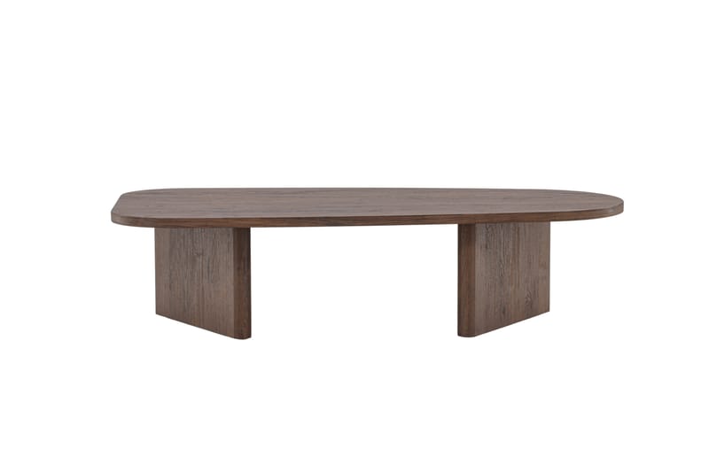 Grönvik Ovalt Sofabord 130x65 cm, Mocca