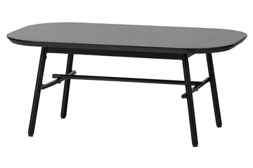 Gustavsvik Sofabord 100 cm - Svart - Møbler - Bord - Sofabord & salongbord