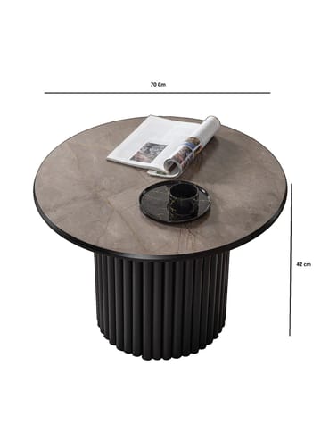 Sofabord Hanah Home Boston (70 x 42 x 70 cm) Svart - Svart - Møbler - Bord - Sofabord & salongbord