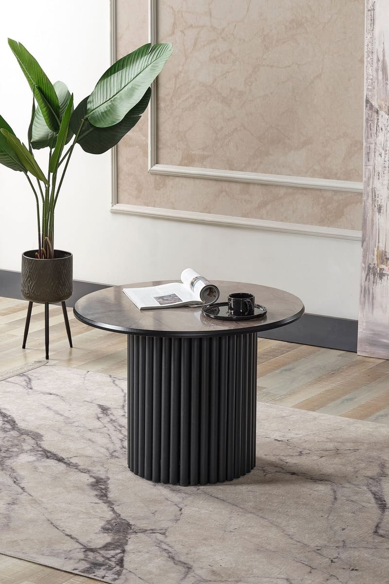 Sofabord Hanah Home Boston (70 x 42 x 70 cm) Svart - Svart - Møbler - Bord - Sofabord & salongbord