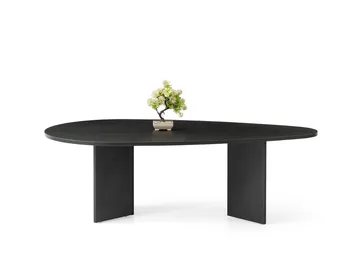 Sofabord Hanah Home Flap (139,5 x 42 x 79,5 cm) Wood Black