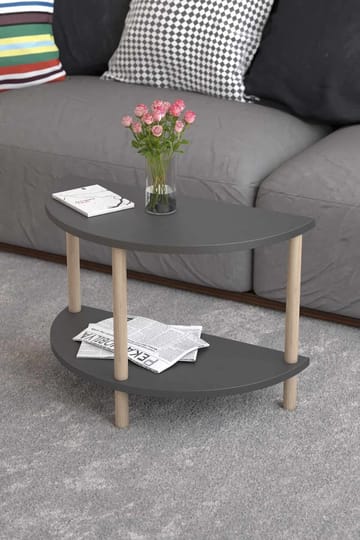 Sofabord Hanah Home Peka Cube (60 x 42 x 30 cm) Antrasitt - Antrasitt - Møbler - Bord - Sofabord & salongbord
