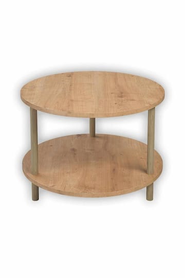 Sofabord Hanah Home Peka Square (Ø60 x H43 cm) Sapphire Oak - Sapphire Oak - Møbler - Bord - Sofabord & salongbord