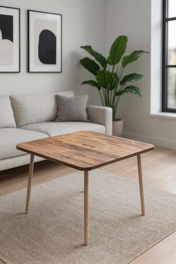 Sofabord Hanah Home Peka Compact (60 x 47 x 60 cm) Furu - Furu - Møbler - Bord - Sofabord & salongbord