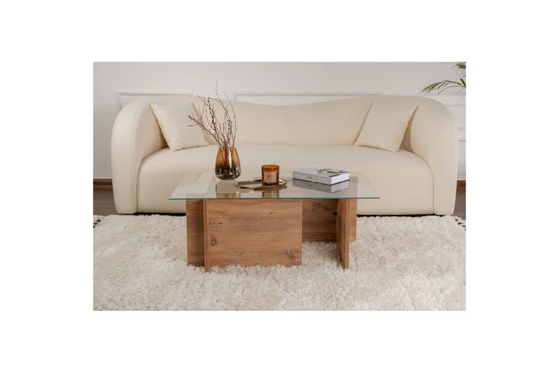 Sofabord Haruto Atlantisk Furu - Atlantisk Furu - Møbler - Bord - Sofabord & salongbord