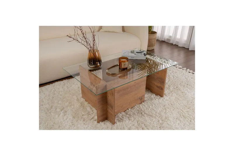 Sofabord Haruto Atlantisk Furu - Atlantisk Furu - Møbler - Bord - Sofabord & salongbord