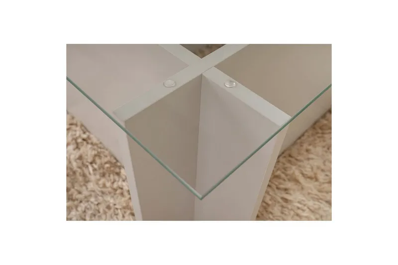 Sofabord Haruto Grå - Grå - Møbler - Bord - Sofabord & salongbord