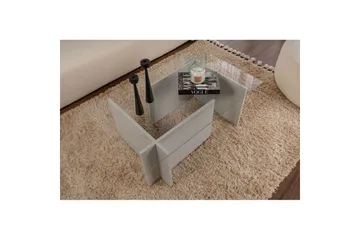 Sofabord Haruto Grå - Grå - Møbler - Bord - Sofabord & salongbord