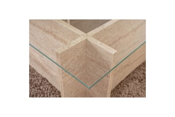 Sofabord Haruto Travertin - Travertin - Møbler - Bord - Sofabord & salongbord