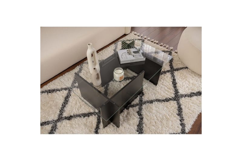 Sofabord Haruto Tre Svart - Tre Svart - Møbler - Bord - Sofabord & salongbord