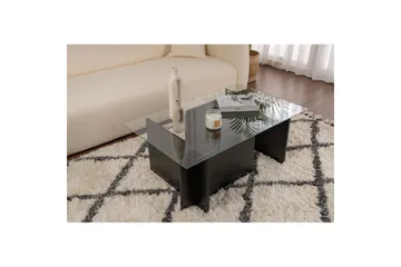 Sofabord Haruto Tre Svart - Tre Svart - Møbler - Bord - Sofabord & salongbord