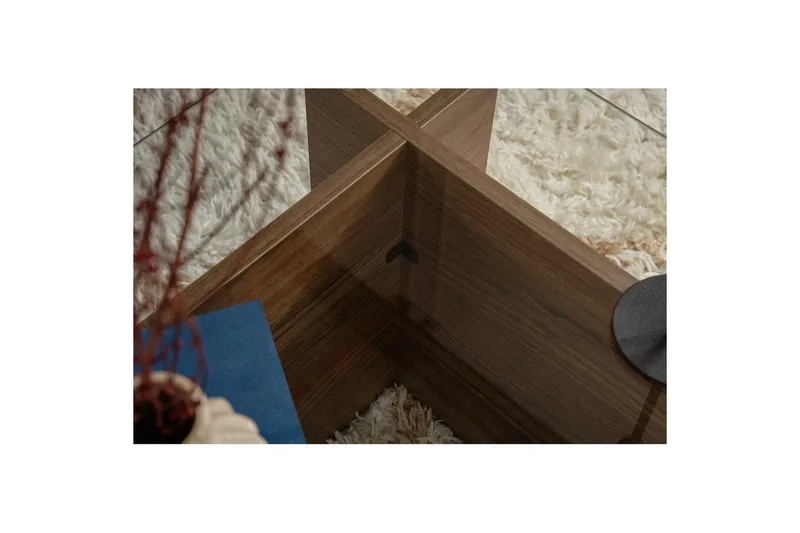 Sofabord Haruto Valnøtt - Valnøtt - Møbler - Bord - Sofabord & salongbord