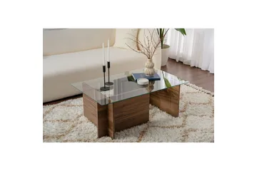 Sofabord Haruto Valnøtt - Valnøtt - Møbler - Bord - Sofabord & salongbord