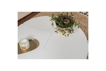 Sofabord Haruya Naturlig Hvit - Naturlig Hvit - Møbler - Bord - Sofabord & salongbord