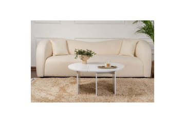 Sofabord Haruya Naturlig Hvit - Naturlig Hvit - Møbler - Bord - Sofabord & salongbord