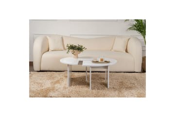 Sofabord Haruya Naturlig Hvit - Naturlig Hvit - Møbler - Bord - Sofabord & salongbord