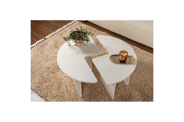 Sofabord Haruya Tre Hvit - Tre Hvit - Møbler - Bord - Sofabord & salongbord