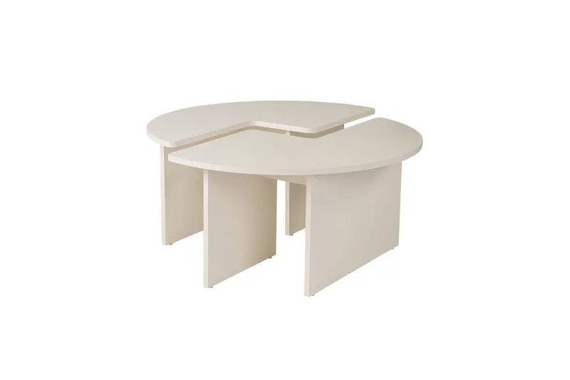 Sofabord Haruya Tre Hvit, Tre Hvit