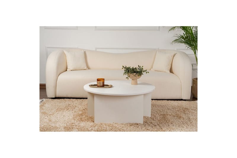 Sofabord Haruya Tre Hvit - Tre Hvit - Møbler - Bord - Sofabord & salongbord