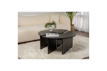 Sofabord Haruya Tre Svart - Tre Svart - Møbler - Bord - Sofabord & salongbord