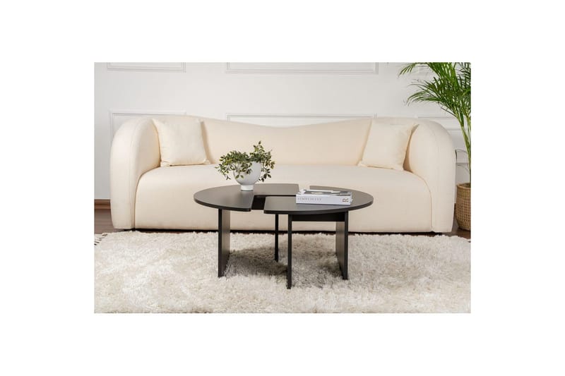 Sofabord Haruya Tre Svart - Tre Svart - Møbler - Bord - Sofabord & salongbord