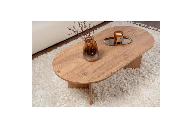 Sofabord Hasina Atlantisk Furu - Atlantisk Furu - Møbler - Bord - Sofabord & salongbord