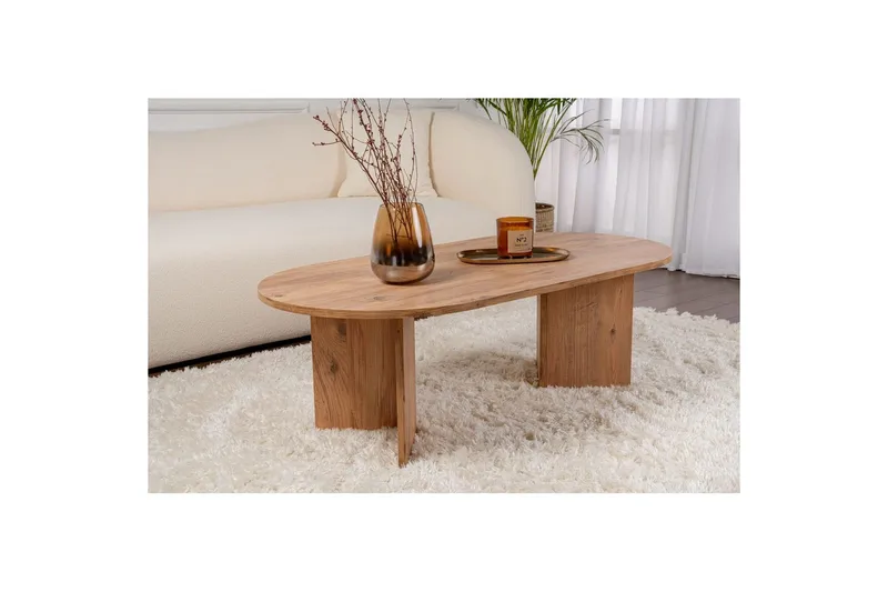 Sofabord Hasina Atlantisk Furu - Atlantisk Furu - Møbler - Bord - Sofabord & salongbord