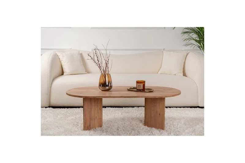 Sofabord Hasina Atlantisk Furu - Atlantisk Furu - Møbler - Bord - Sofabord & salongbord