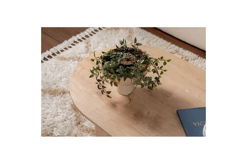 Sofabord Hasina Safir Eik - Safir Eik - Møbler - Bord - Sofabord & salongbord