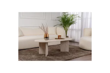 Sofabord Hasina Travertin - Travertin - Møbler - Bord - Sofabord & salongbord