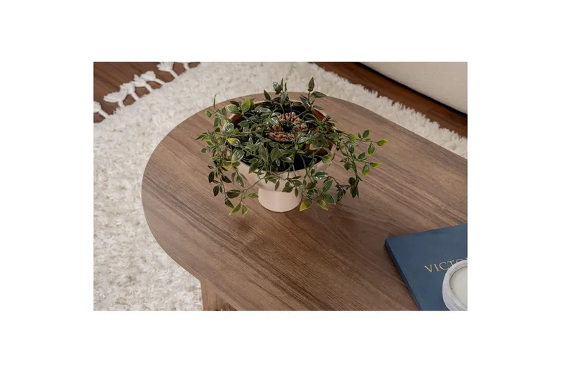 Sofabord Hasina Valnøtt - Valnøtt - Møbler - Bord - Sofabord & salongbord