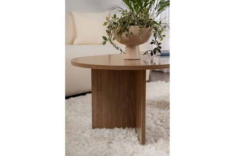 Sofabord Hasina Valnøtt - Valnøtt - Møbler - Bord - Sofabord & salongbord