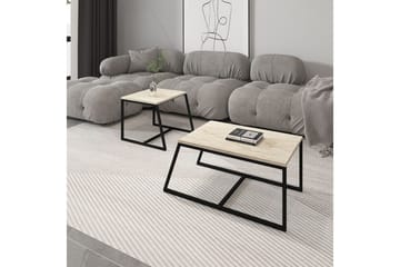 Sofabord Hebamal Travertin - Natur - Møbler - Bord - Sofabord & salongbord