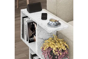 Sofabord Homemania Carrara Marmor - Carrara Marmor - Møbler - Bord - Marmorbord