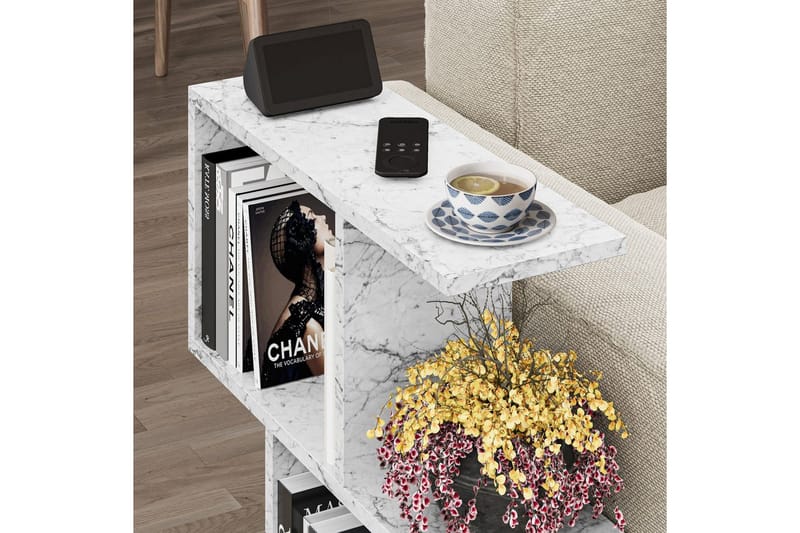Sofabord Homemania Carrara Marmor - Carrara Marmor - Møbler - Bord - Sofabord & salongbord