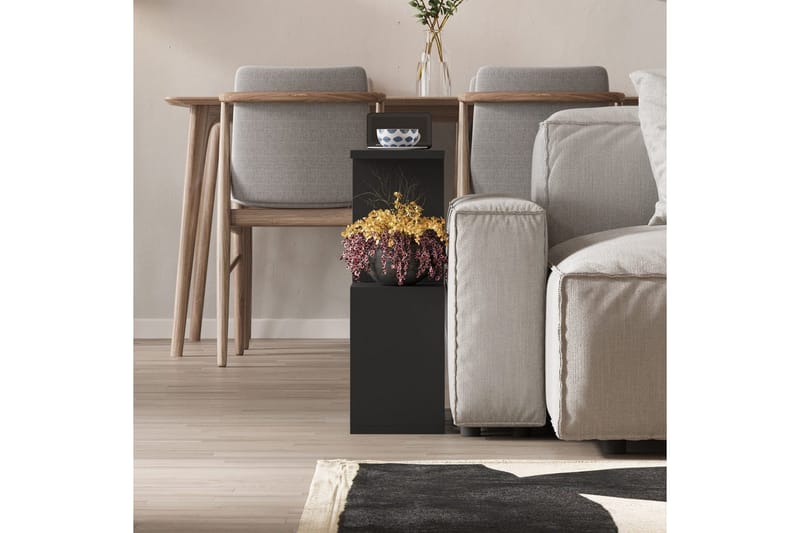 Sofabord Homemania Silkemyk Svart - Silkemyk Svart - Møbler - Bord - Sofabord & salongbord