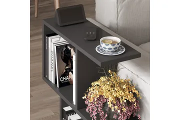 Sofabord Homemania Silkemyk Svart - Silkemyk Svart - Møbler - Bord - Sofabord & salongbord